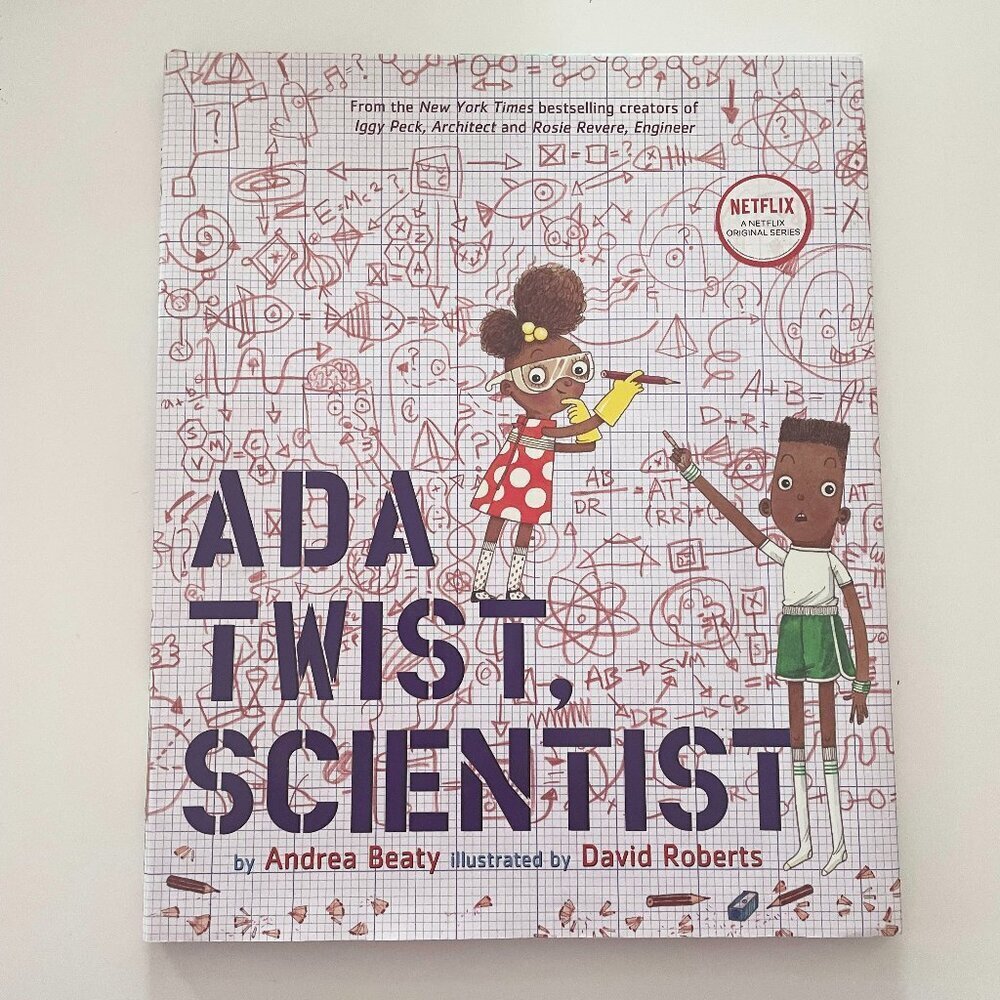 ada twist, scientist harcover by andrea beaty kids book children's book